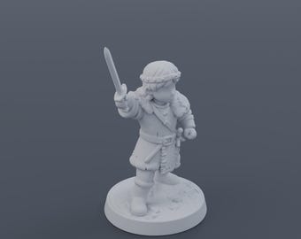 Ranger Hero Miniature STL