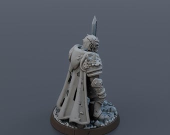 Ice Knight Miniature STL