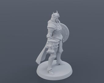 Sun Paladin Miniature STL