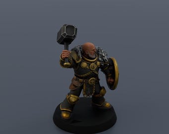 Fantasy Hero Miniature STL