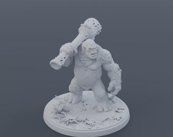 Cave Troll Miniature STL