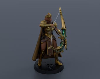 Ranger Queen Miniature STL