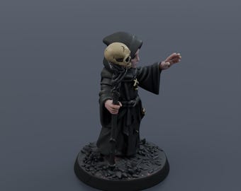 Undead Cultist Miniature STL