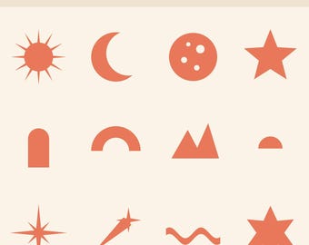 Boho Celestial SVG Bundle