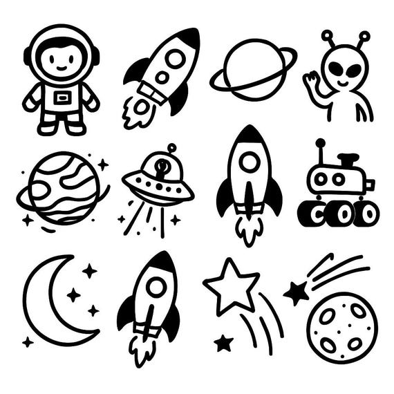 Space Adventure SVG Bundle