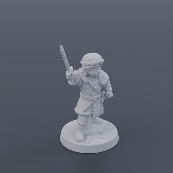 Ranger Hero Miniature STL