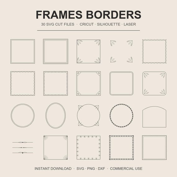 Frame SVG Bundle