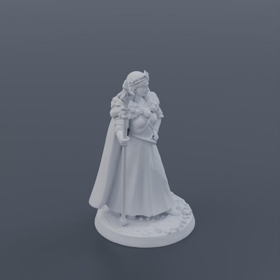 Warrior Queen Miniature STL