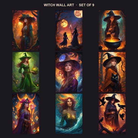 Witch Wall Art