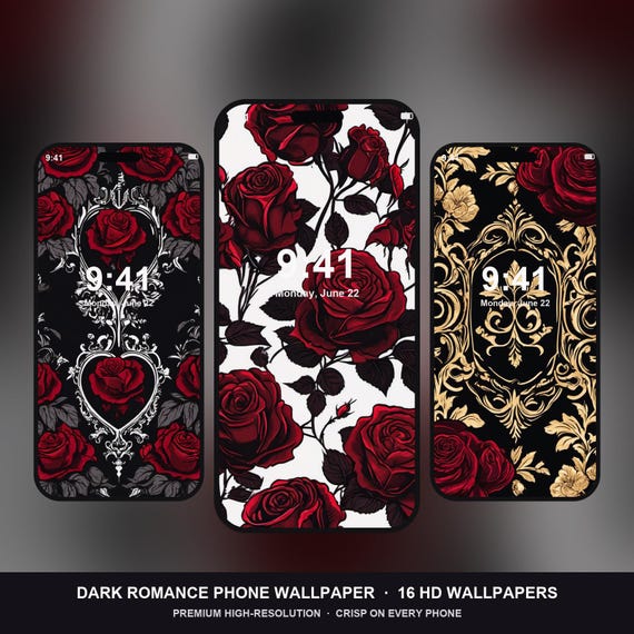Dark Romance Phone Wallpaper