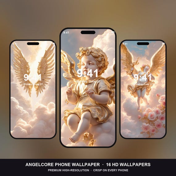 Angelcore Phone Wallpaper