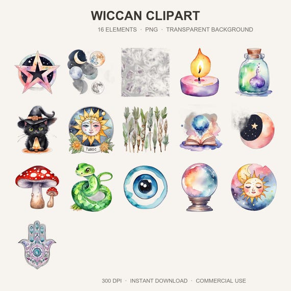 Wiccan Clipart