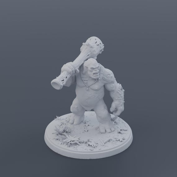 Cave Troll Miniature STL