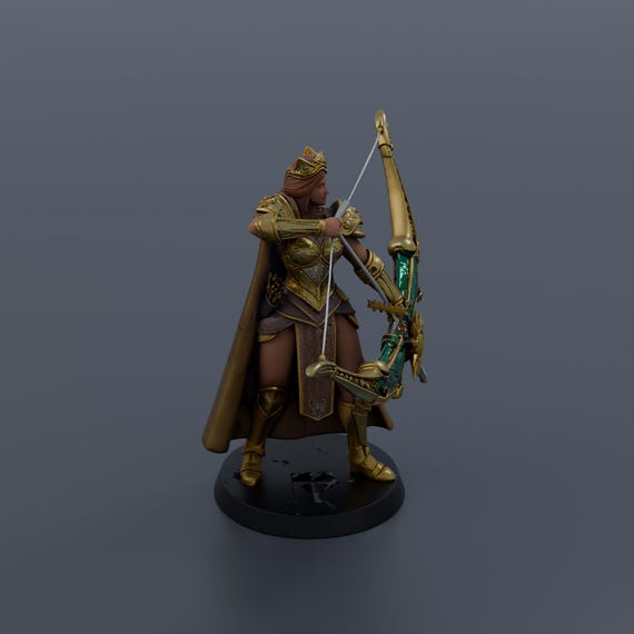 Ranger Queen Miniature STL