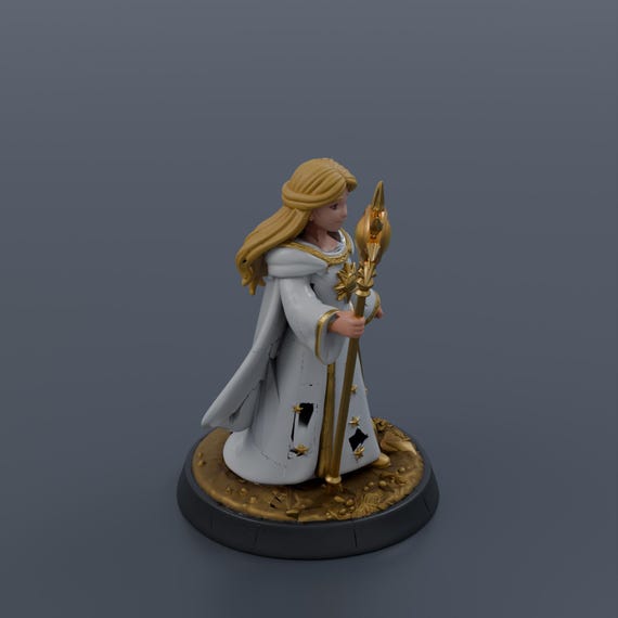 Sorceress Princess Miniature STL