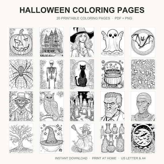 Halloween Coloring Pages