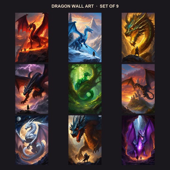 Dragon Wall Art
