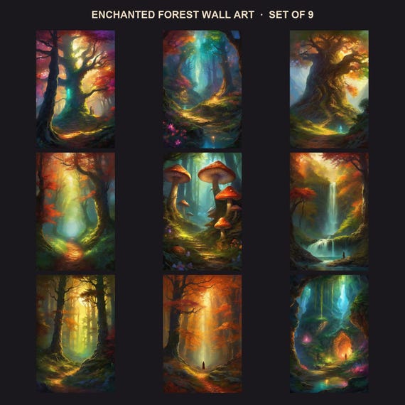 Enchanted Forest Wall Art