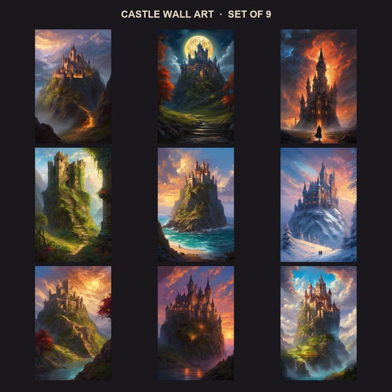 Castle Wall Art