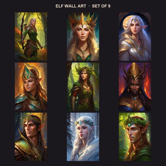 Elf Wall Art