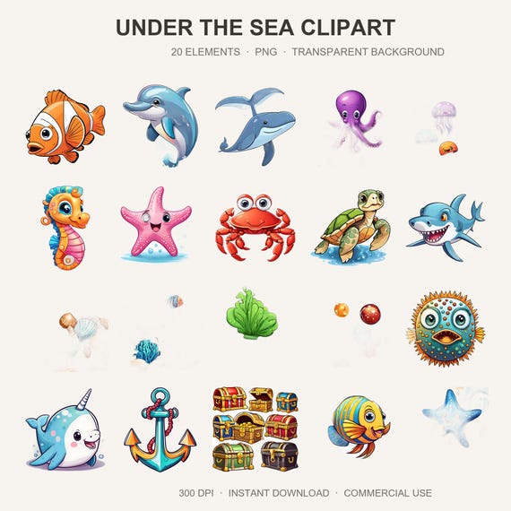 Under the Sea Clipart
