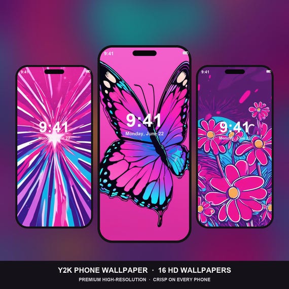 Y2K Phone Wallpaper