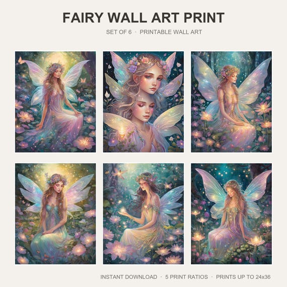 Fairy Wall Art Print