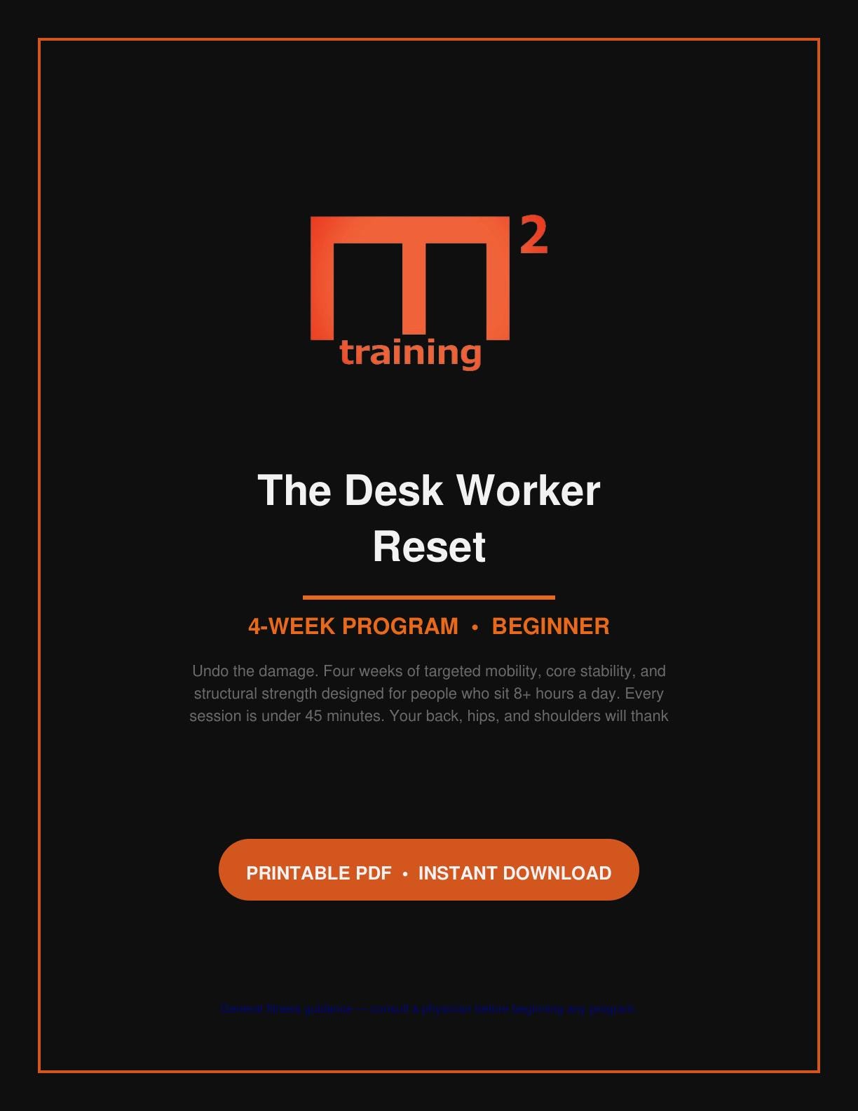 M2 Desk Worker Reset
