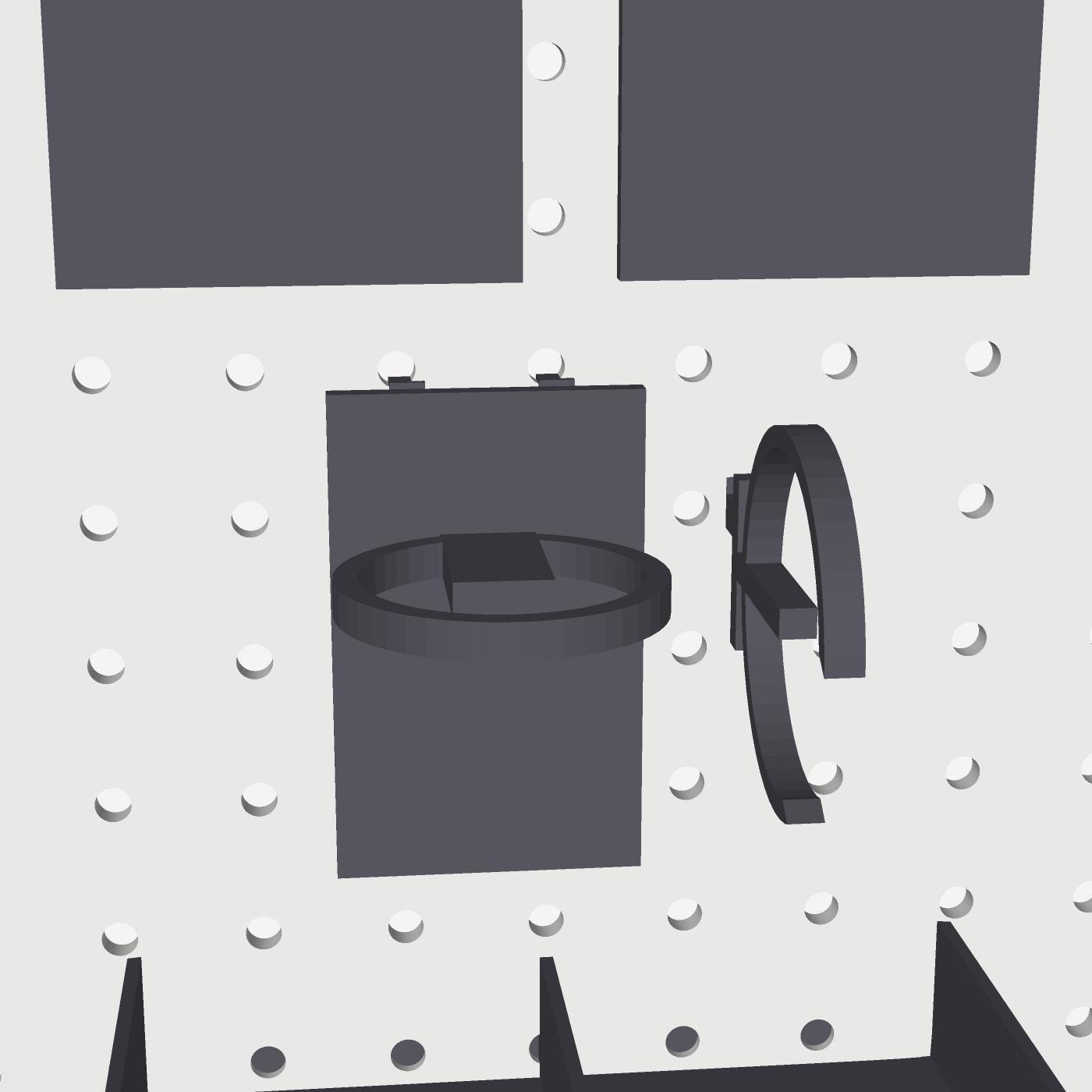 Spray Can Holder STL Pack, Pegboard 3D Print Files, Garage Paint Organizer, Instant Download