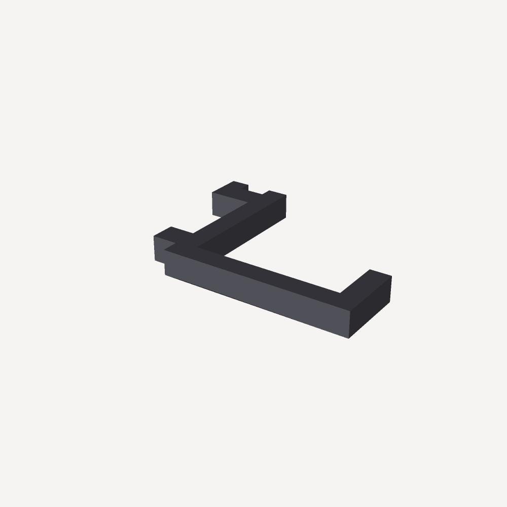 Pegboard Hook STL Sample, Try Before You Buy, 3D Print Test File, Garage Organization, Instant Download