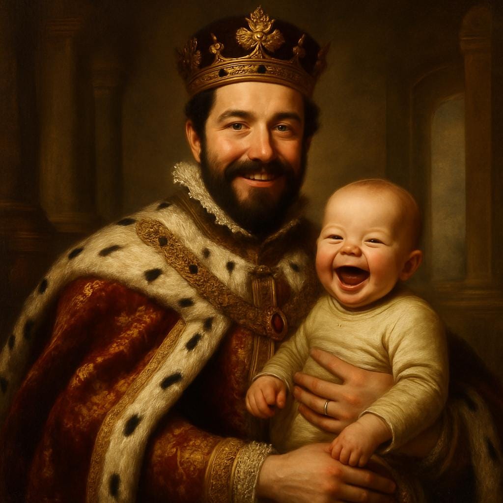Custom Renaissance Royalty Portrait From Photo