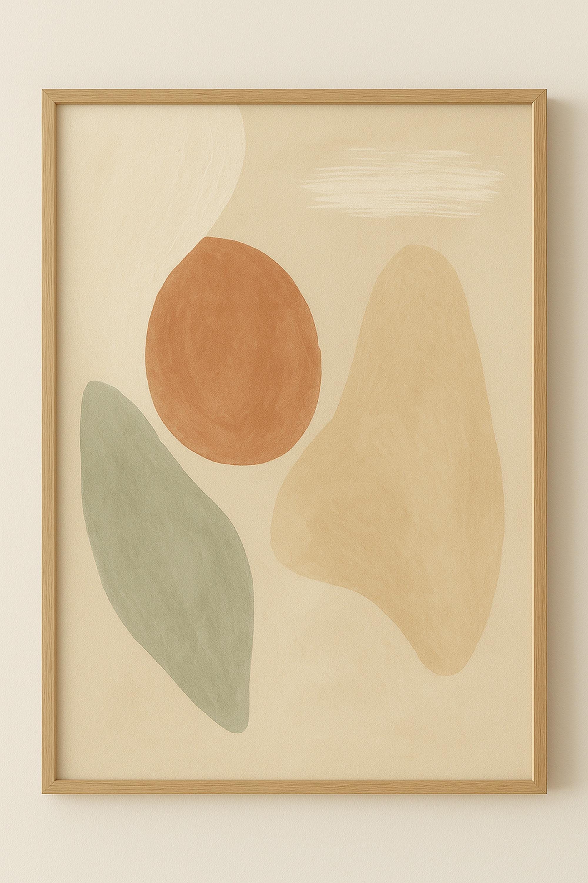 Abstract Wall Art Printable, Neutral Earth Tone Print, Boho Abstract Decor, Modern Minimalist Art, Beige Terracotta, Digital Download