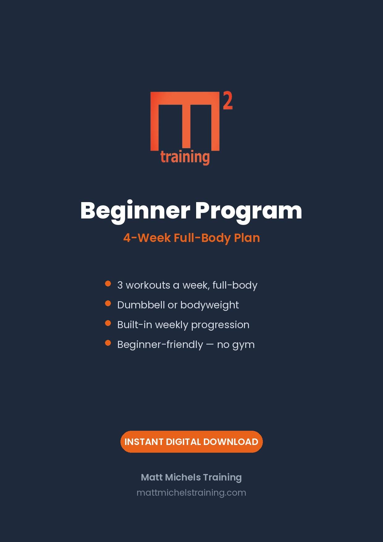 M2 Beginner Workout Program