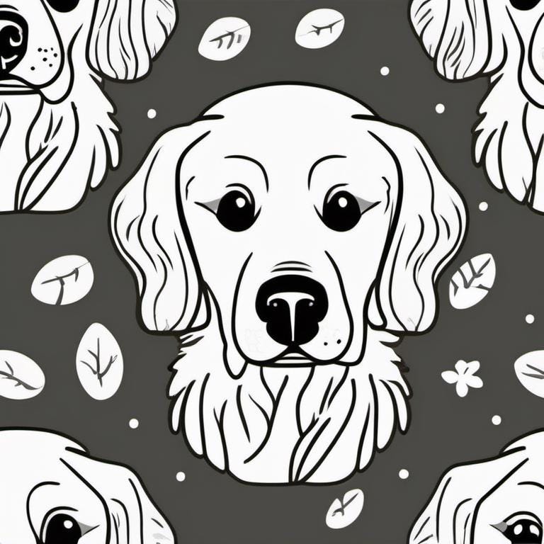 Kawaii Dog SVG Bundle - 6 Cute Cut Files for Cricut, Laser Cutting and Silhouette