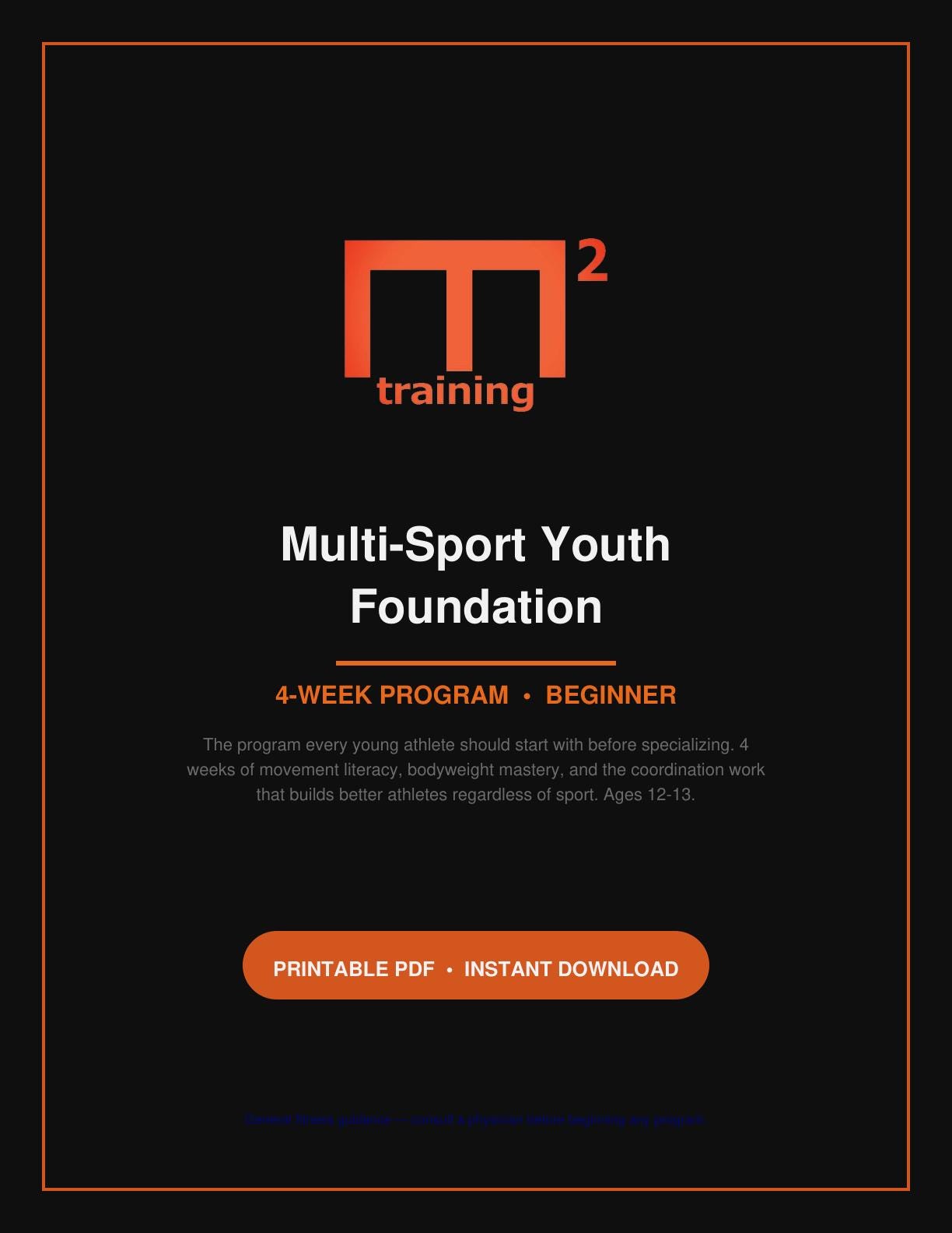 M2 Youth Athlete Strength Foundations