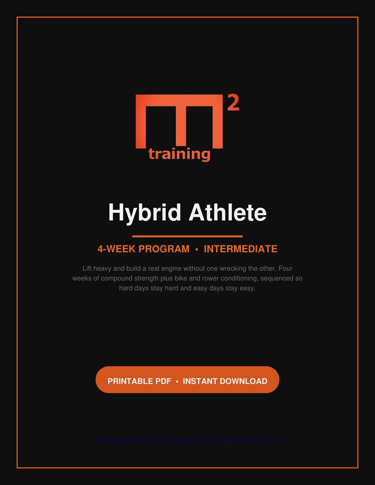 M2 Hybrid Athlete Program