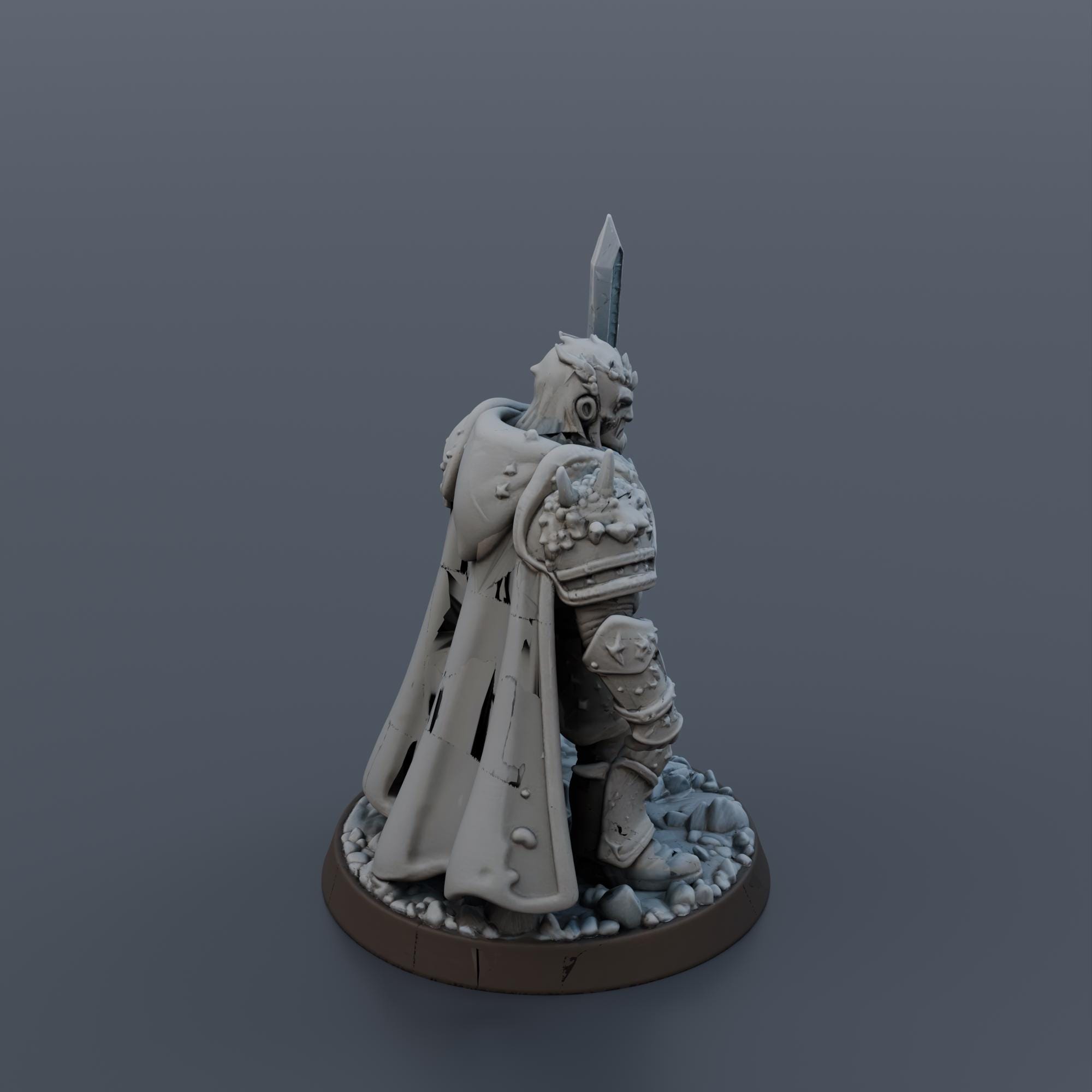 Ice Knight Miniature STL