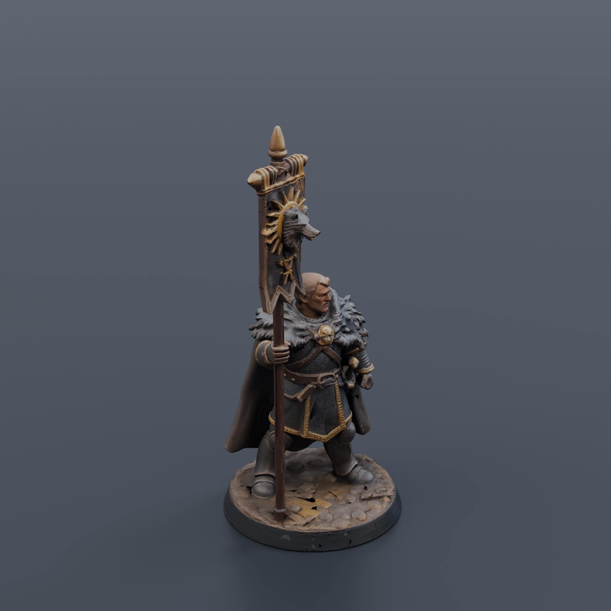 Standard Bearer Miniature STL