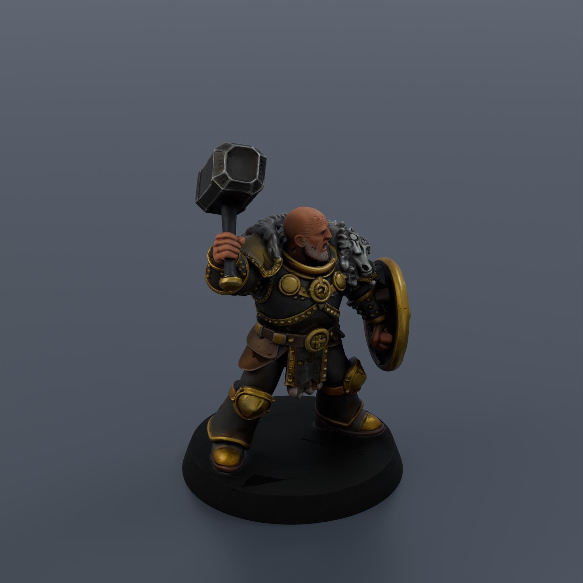 Fantasy Hero Miniature STL