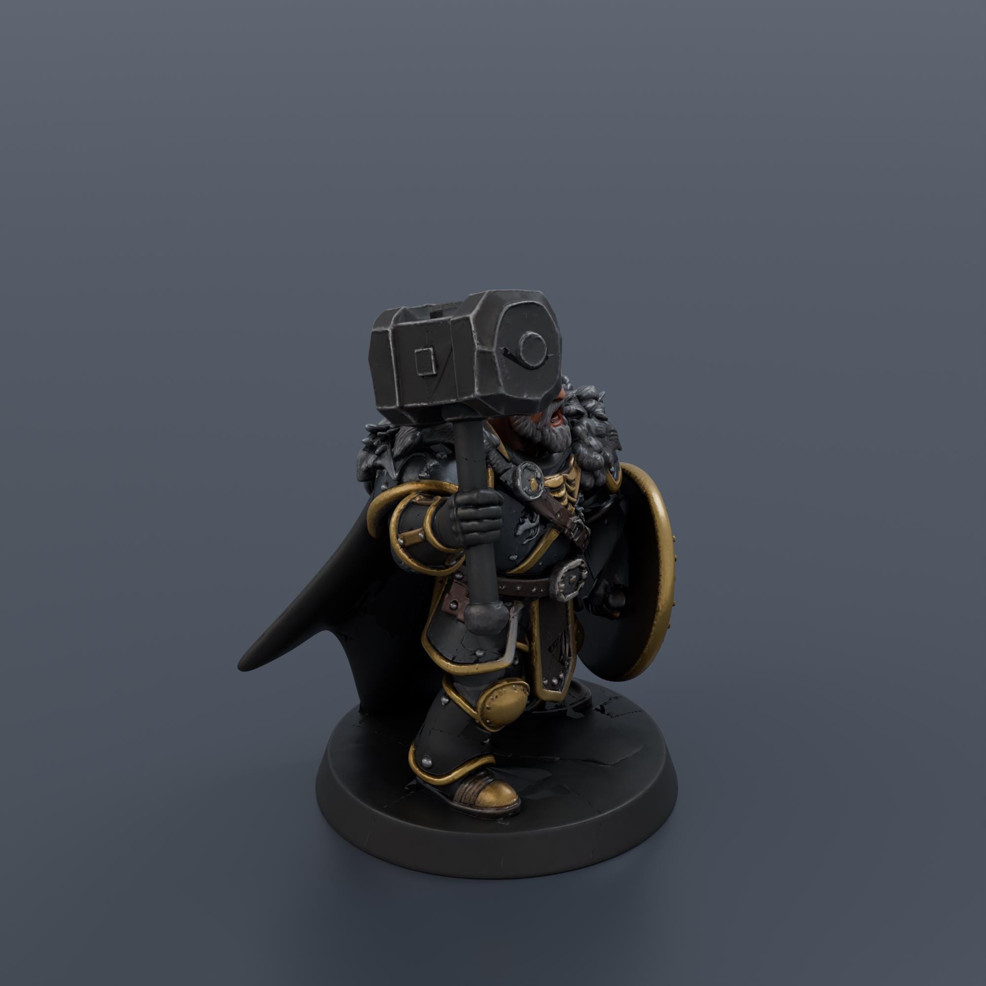 Fantasy Knight Miniature STL
