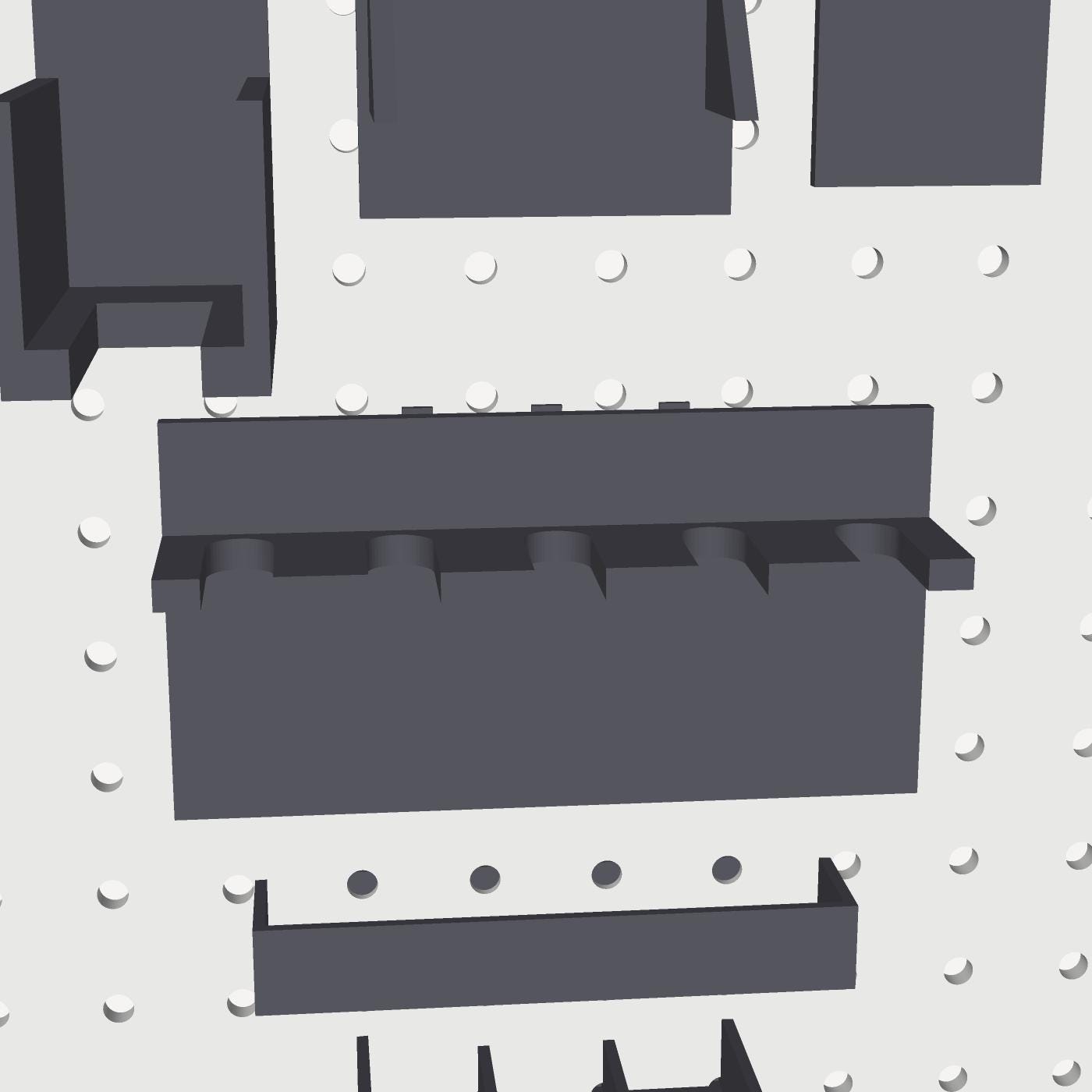 Workbench Essentials STL Pack, Pegboard 3D Print Files, Clamp Scissor and Tool Storage, Instant Download