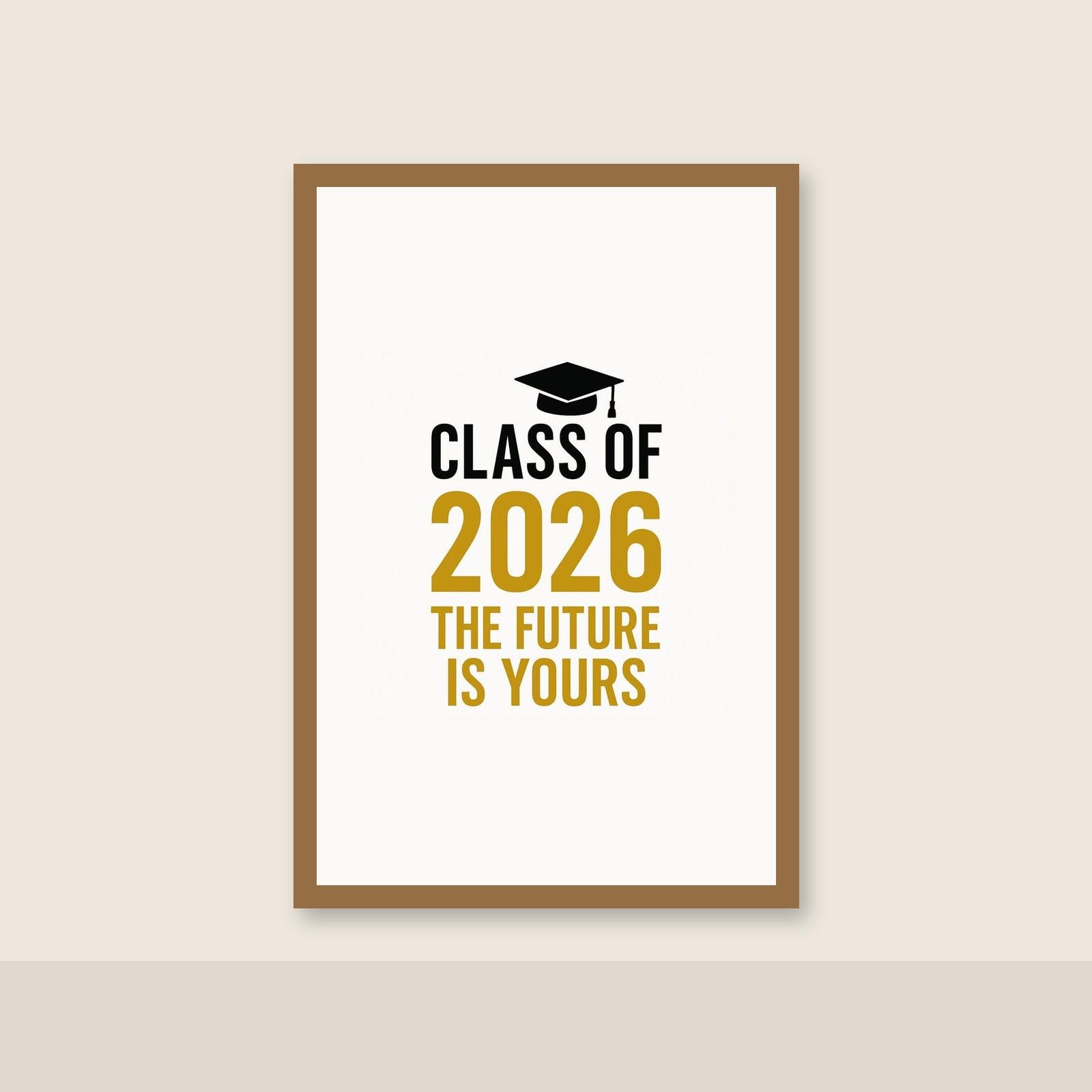 Class of 2026 Graduation Wall Art