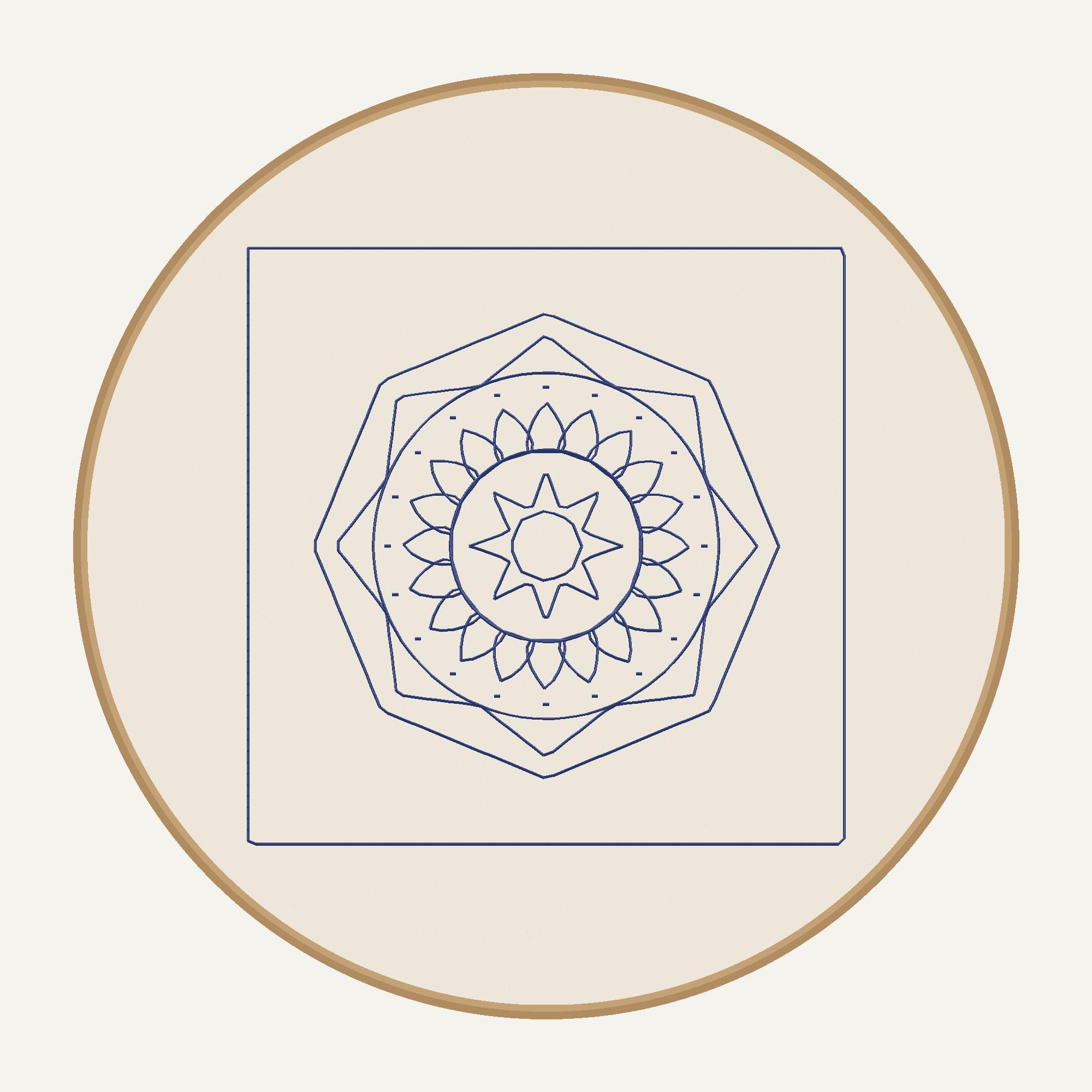 Arabesque Machine Embroidery Designs