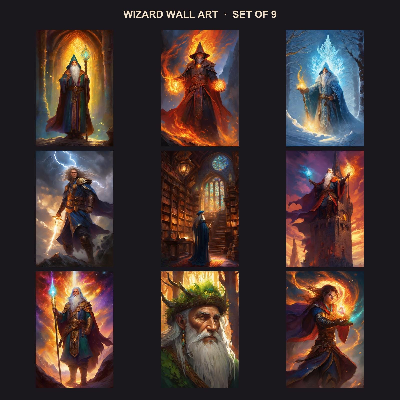 Wizard Wall Art