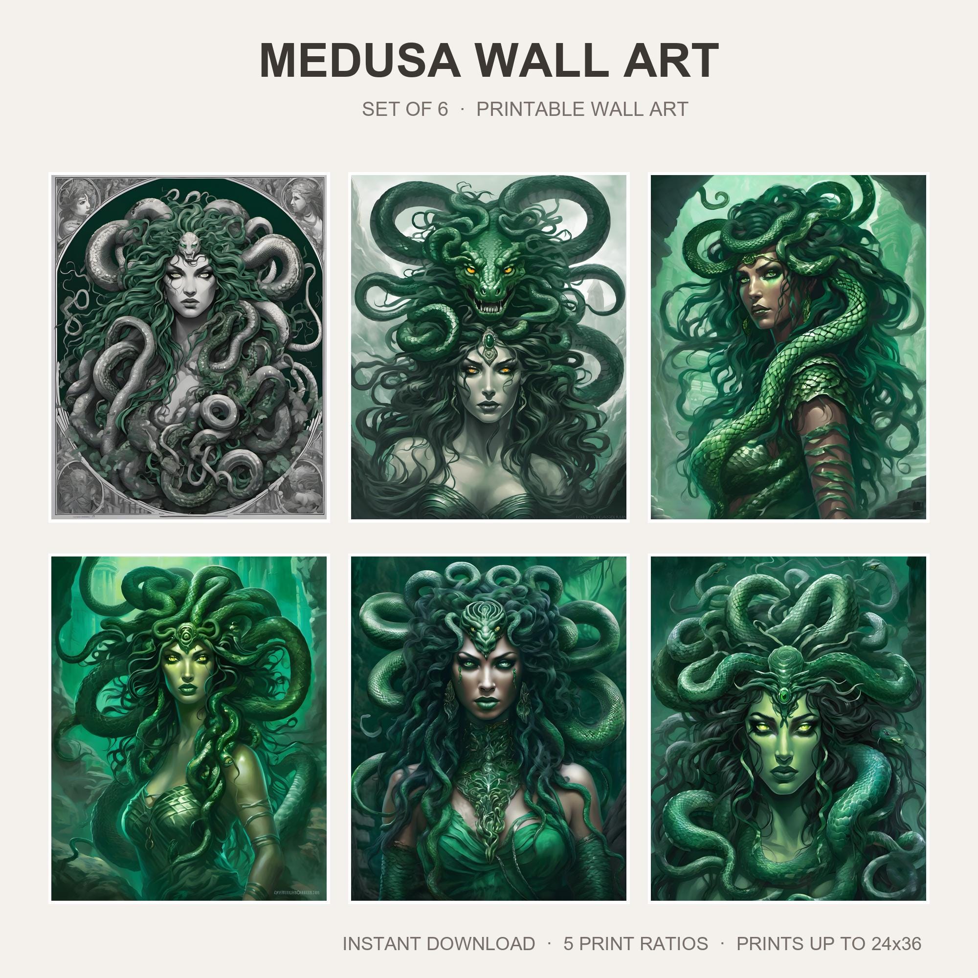 Medusa Wall Art