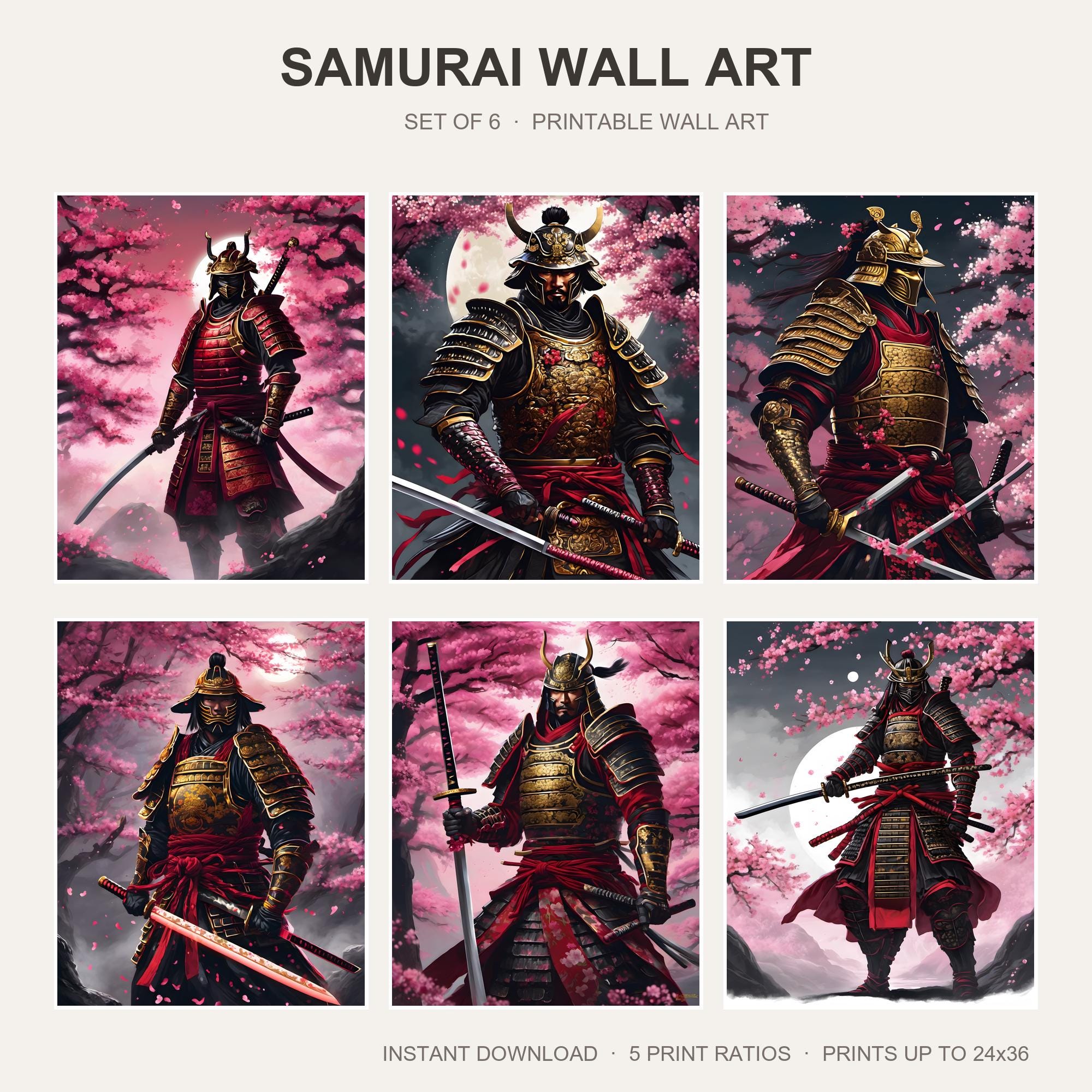 Samurai Wall Art