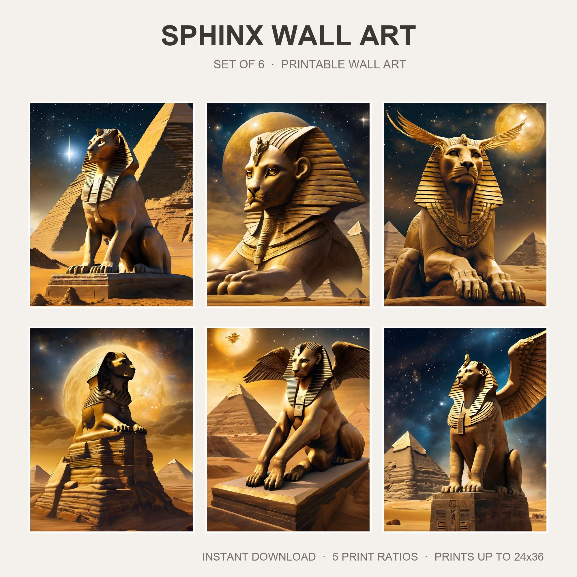 Sphinx Wall Art