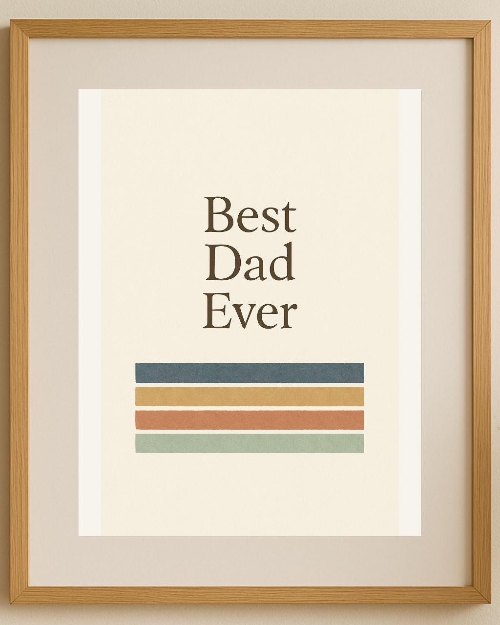 Fathers Day Gift Wall Art