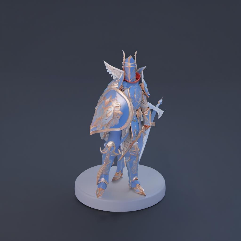 King Durin STL File - Fantasy Tabletop Miniature 28mm Wargaming 3D Print