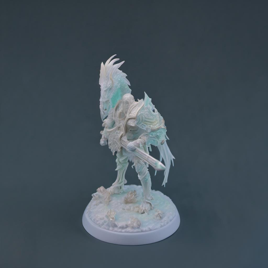 Gravenmaw The Risen STL File - Fantasy Tabletop Miniature 28mm Wargaming 3D Print